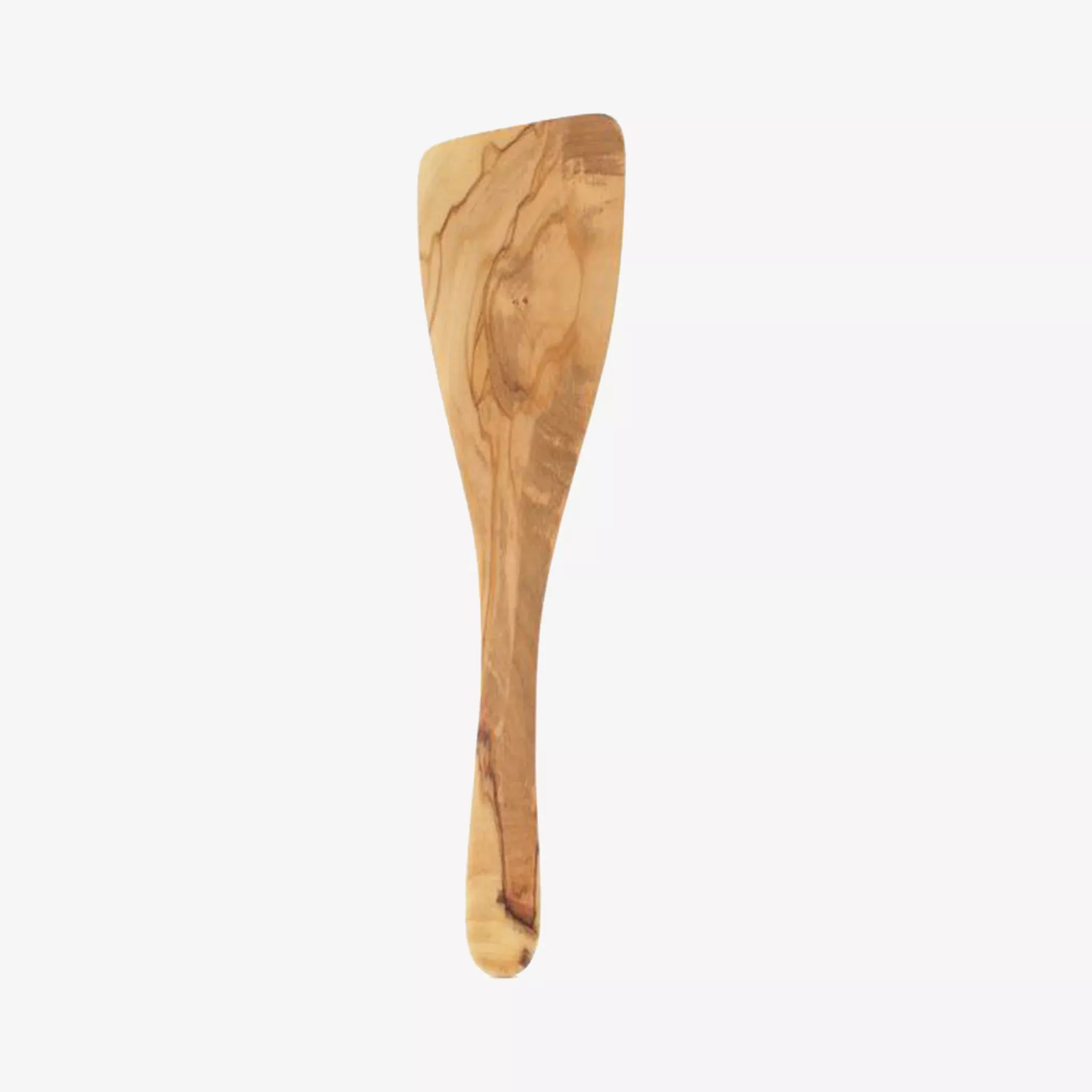 12.5" Angled Olive Wood Spatula
