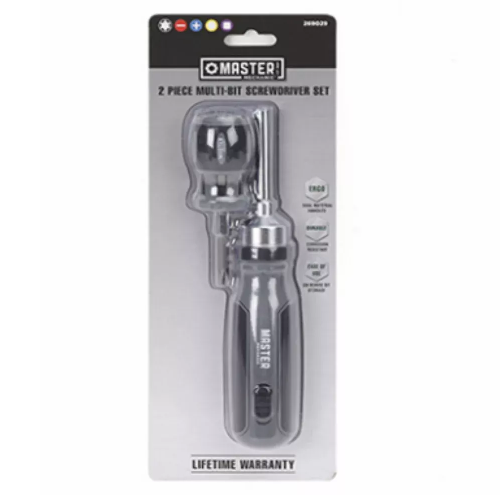 14-In-1 Ratcheting Screwdriver + Stubby Driver