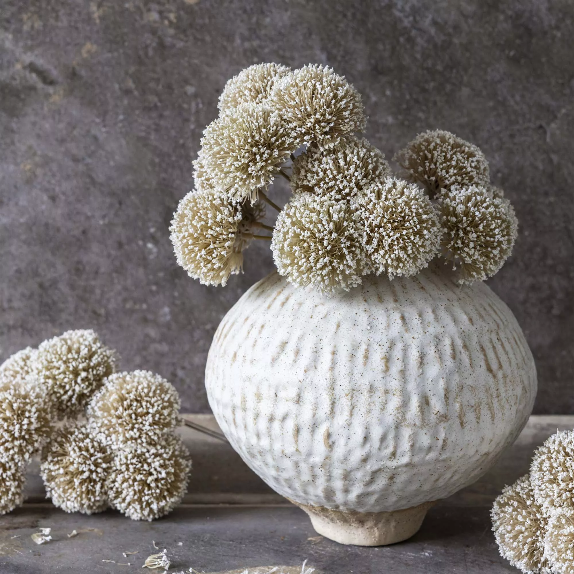 Abigail Ahern Faux Allium Bunch in White