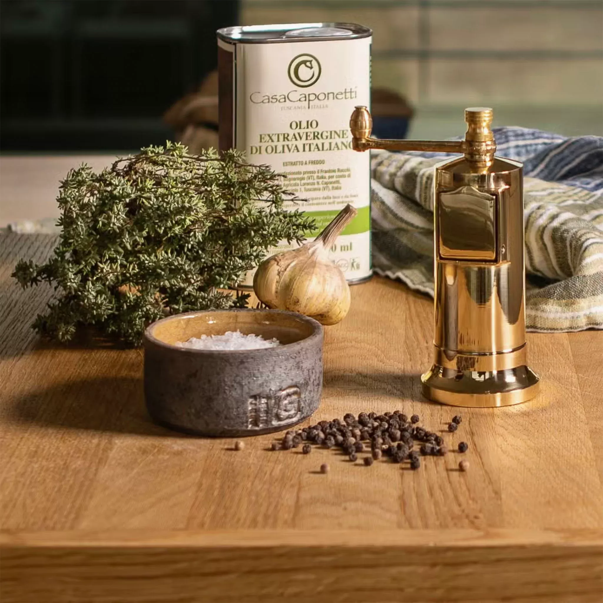 Alexander Brass Chefs' Mate Pepper Grinder