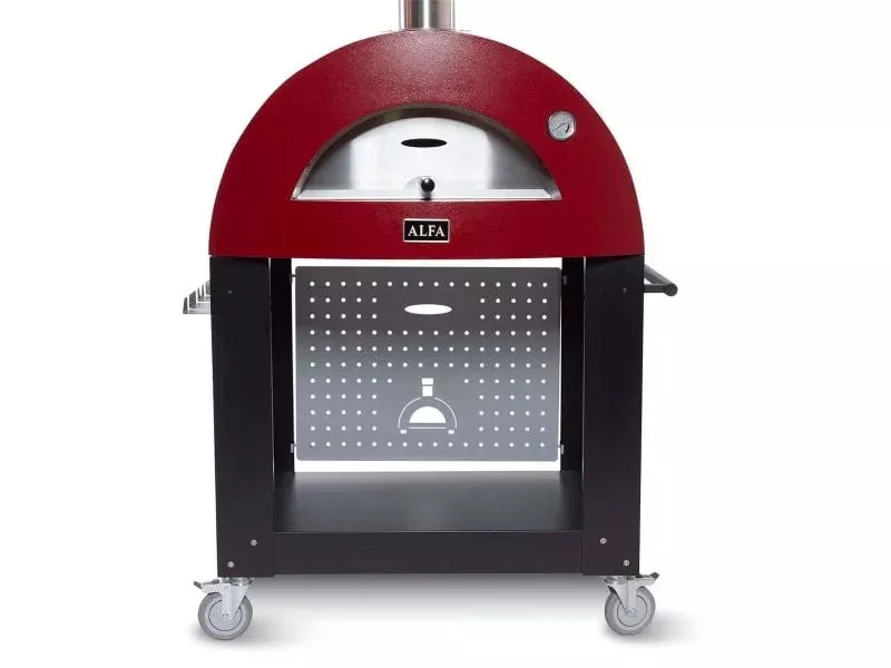 Alfa Oven Base for 3 Pizze - Wrinkle Black