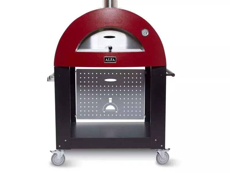 Alfa Oven Base for 4 Pizze - Wrinkle Black