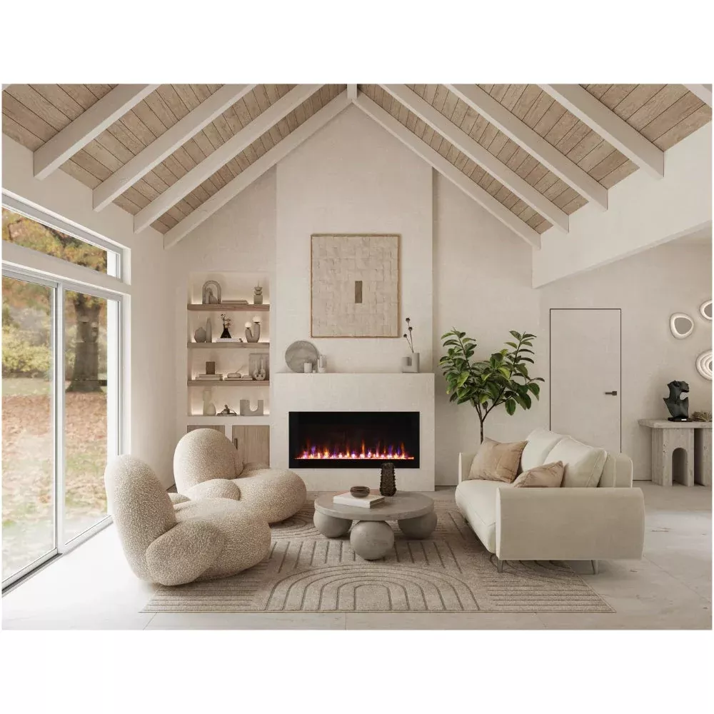 Amantii Fire & Ice Evolution 36" WiFi Linear Electric Fireplace