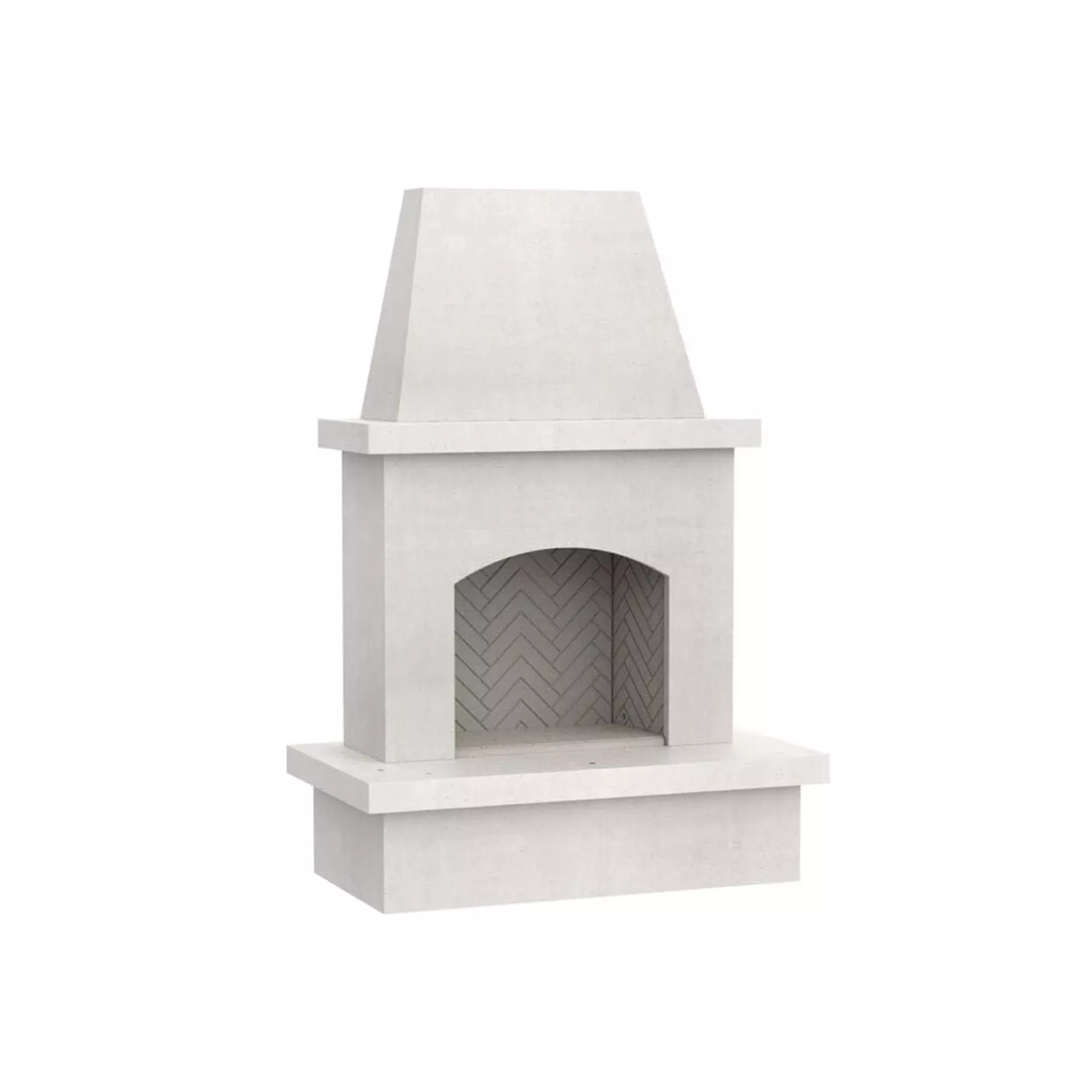American Fyre Designs Contractor's Model Vented Outdoor Fireplace