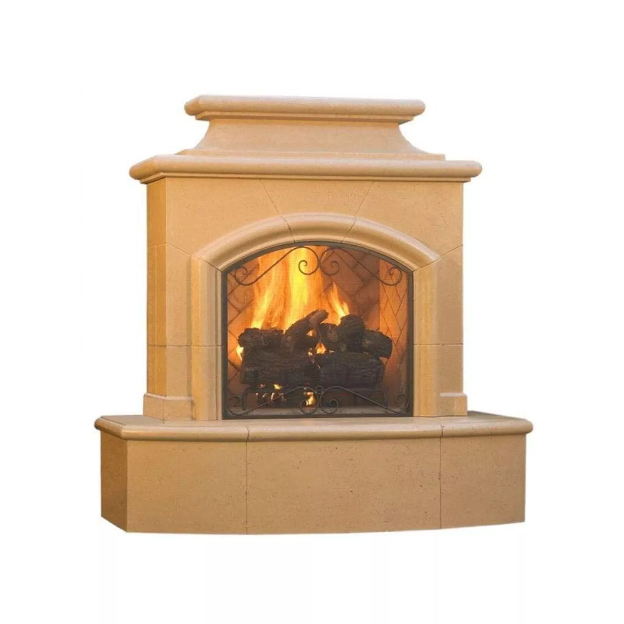 American Fyre Designs Mariposa Vent-Free Outdoor Fireplace