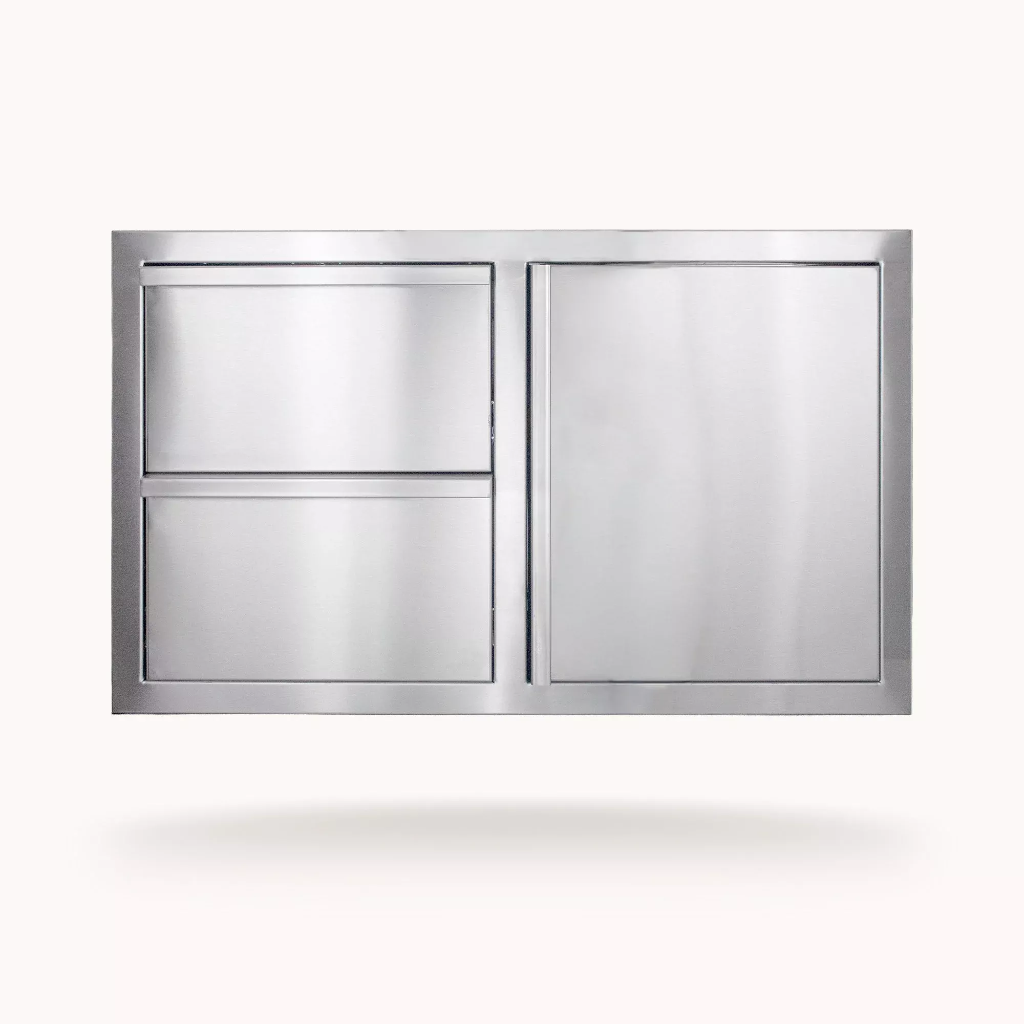 American Made Grills 36-Inch Deluxe 2-Drawer with Single Access Door Combo - DC2-36-AMG