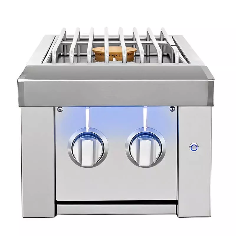 American Made Grills Encore Double Side Burner - ENCSB2
