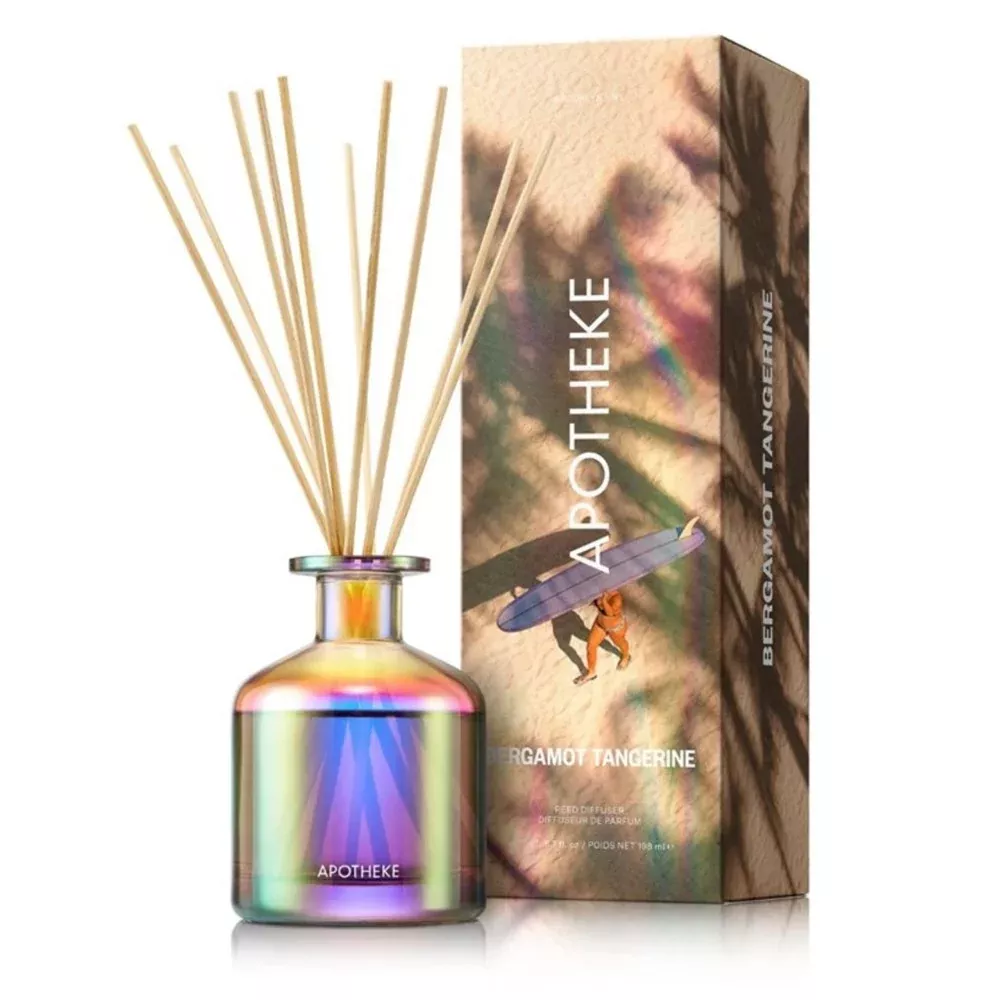 Apotheke Scented Reed Diffuser – Iridescent Bergamot Tangerine– 6.7oz