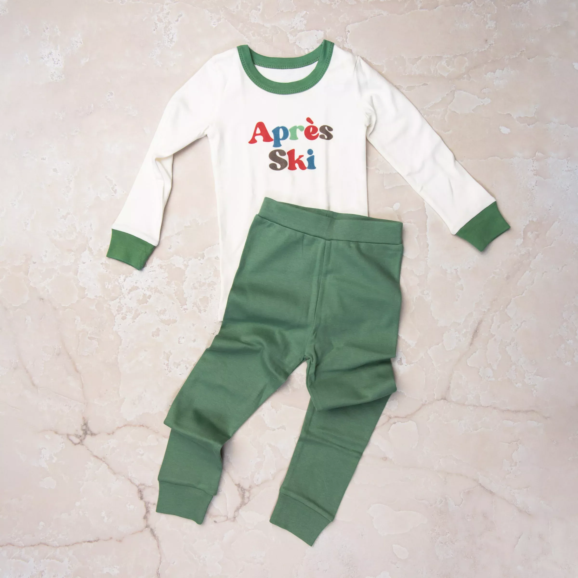 Apres Ski Organic Cotton Toddler PJs