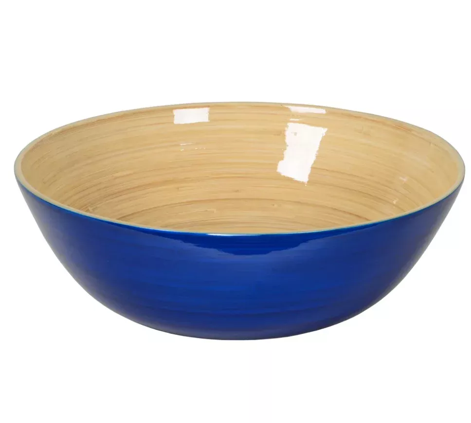 Bamboo Classic Bowl – Blue – 11.7"Dia. x 3.9"