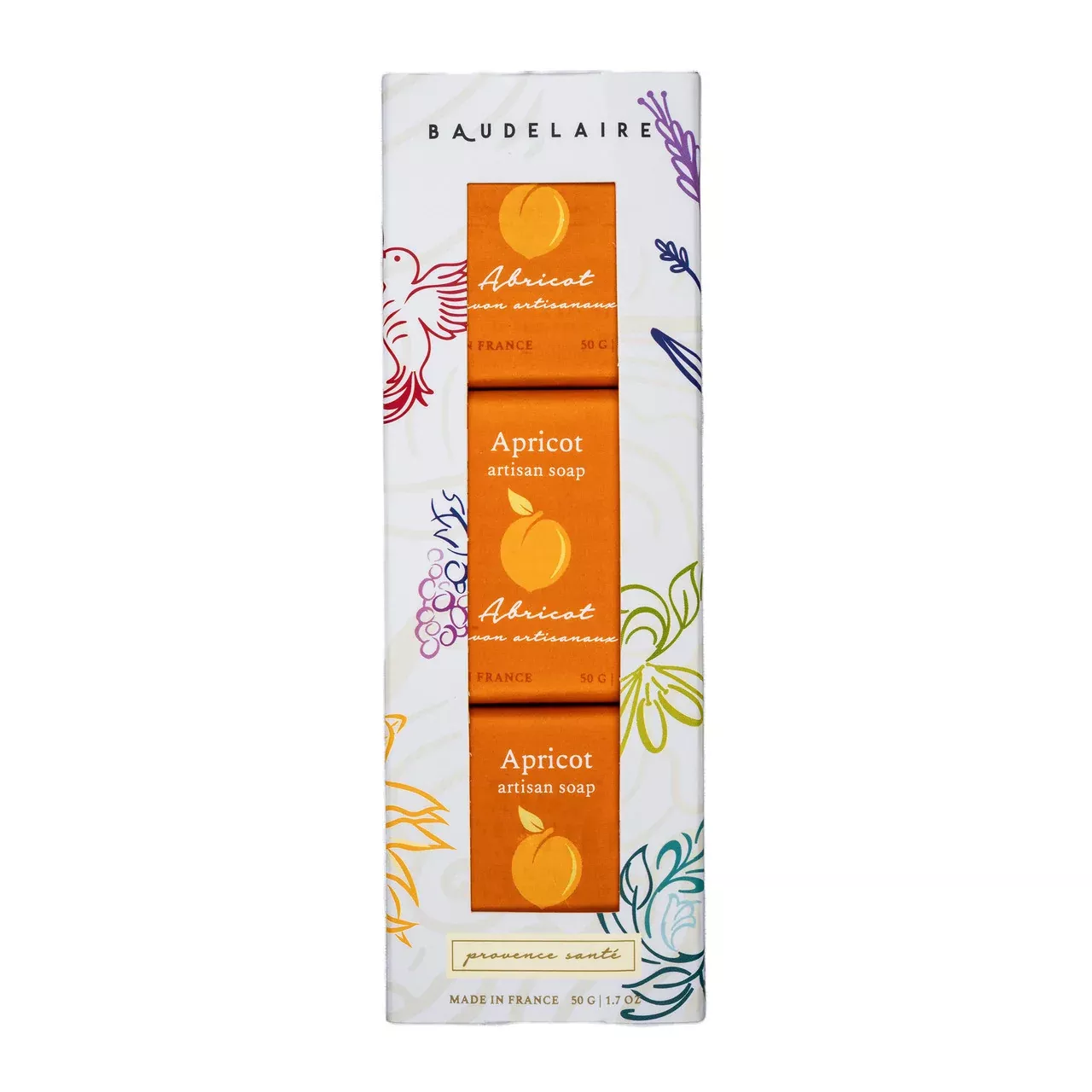 BaudelaireProvence Sante – 3pc Gift Box – Apricot