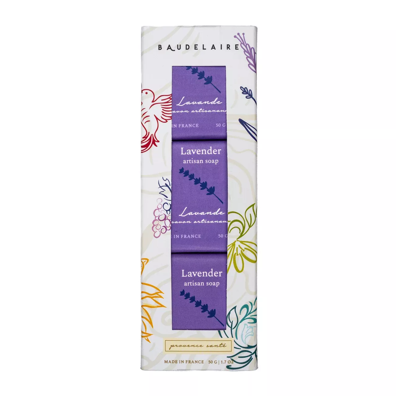 BaudelaireProvence Sante – 3pc Gift Box – Lavender