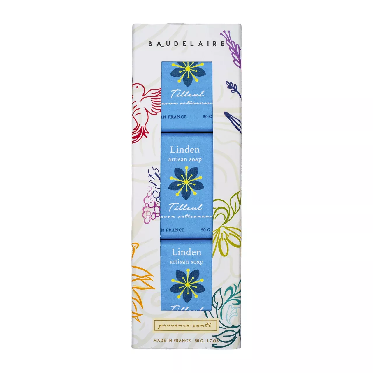 BaudelaireProvence Sante – 3pc Gift Box – Linden