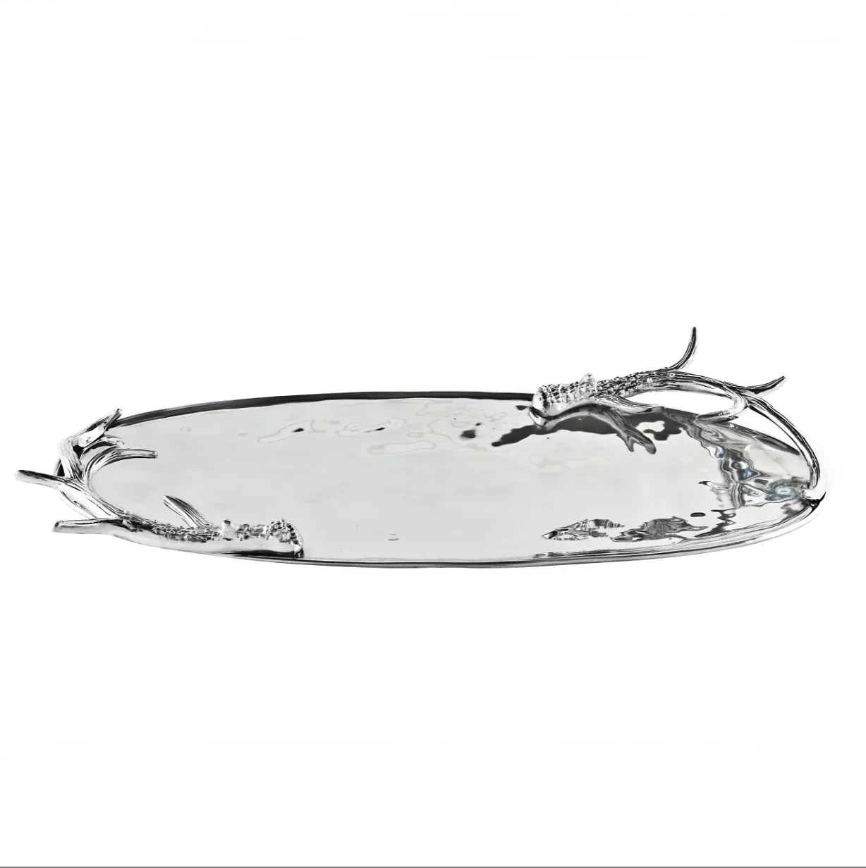 Beatriz Ball Western Antler Extra Large Oval Tray