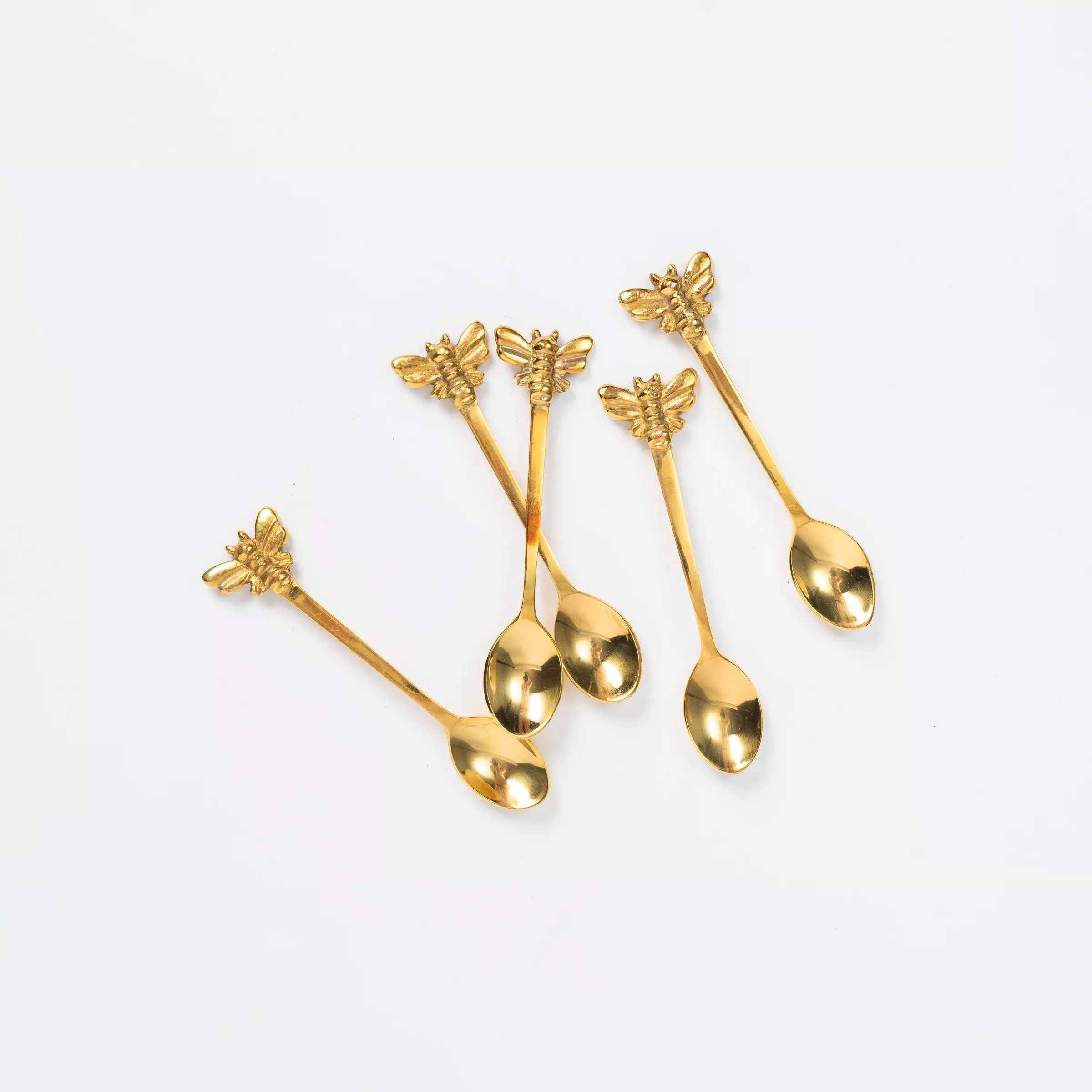 Bee Brass Spoon