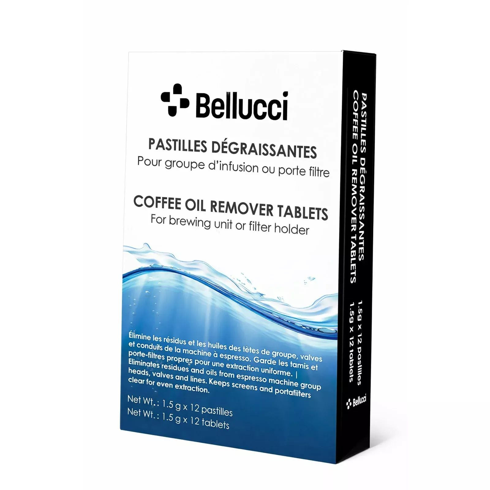 Bellucci Coffee Oil Remover Tablets (12 Tablets)