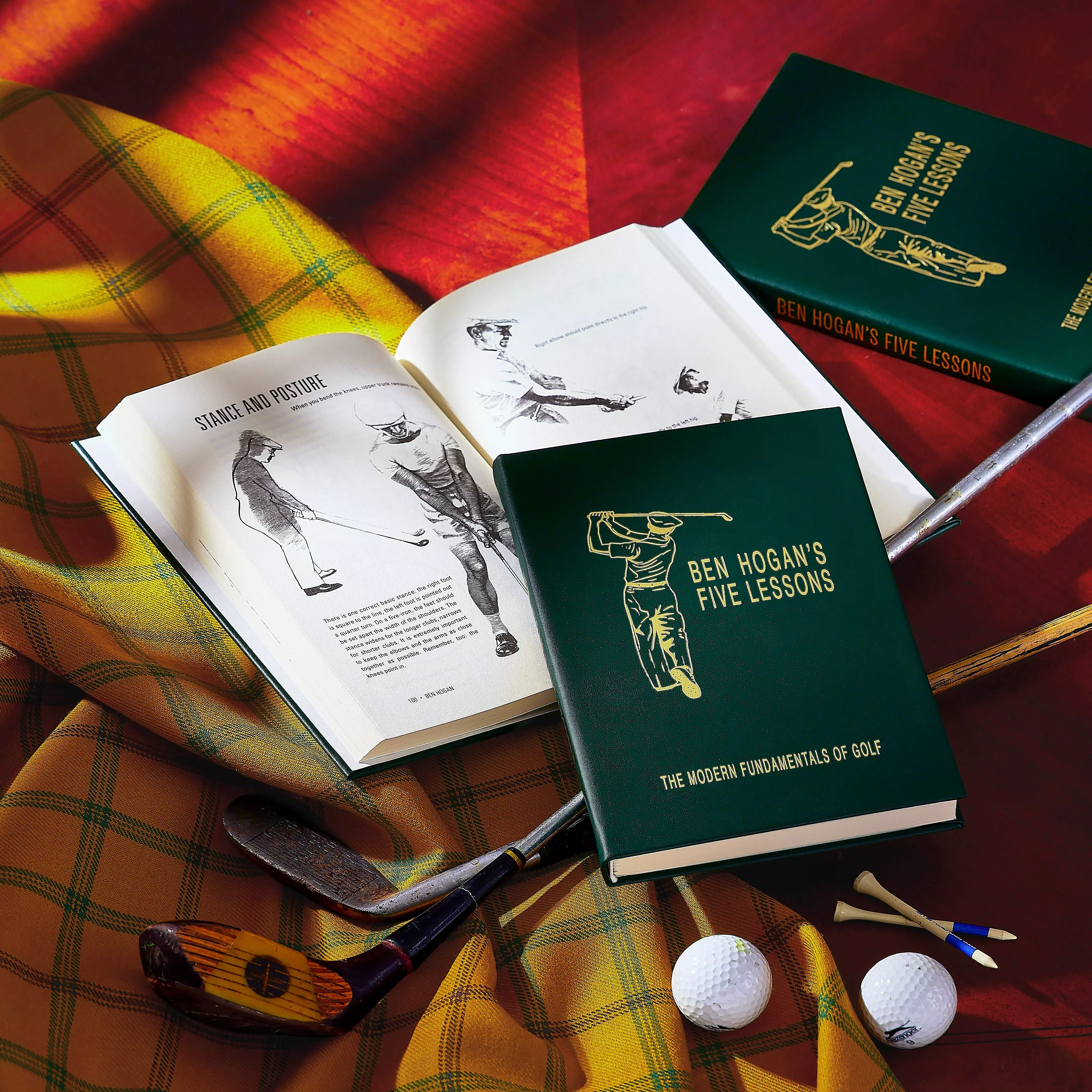 Ben Hogan's 5 Golf Lessons Leather Bound Edition