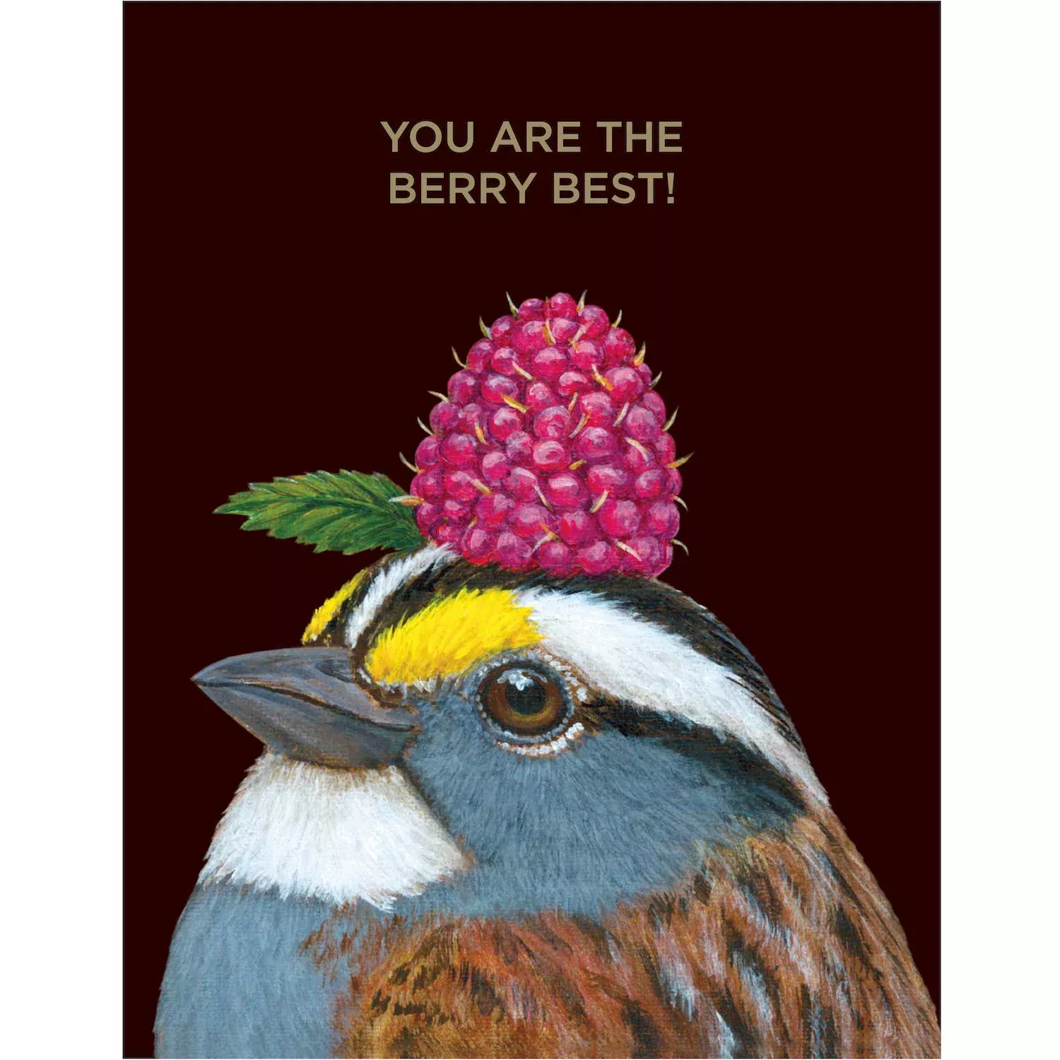 Berry Best Bird Greeting Card