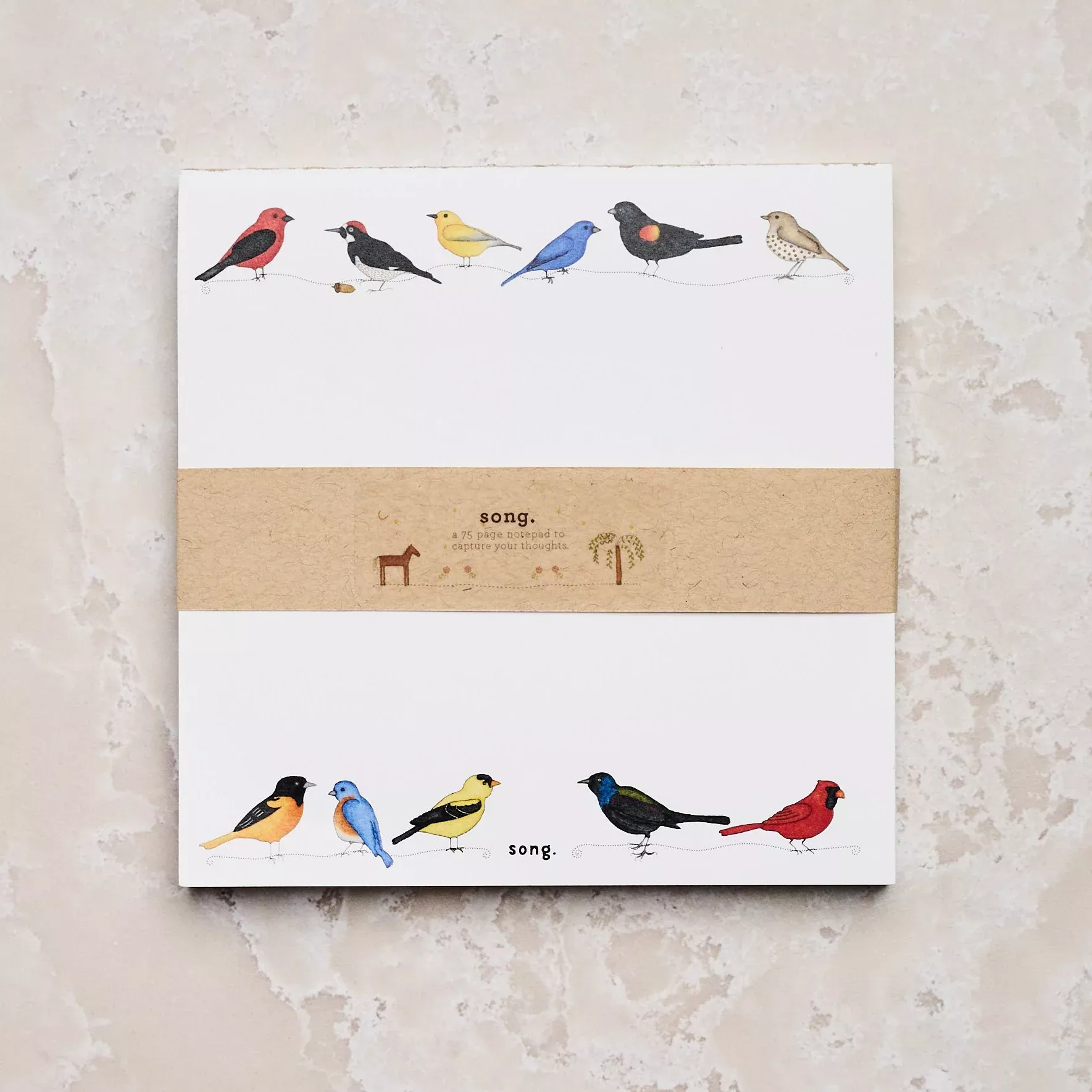 Bird Song Notepad