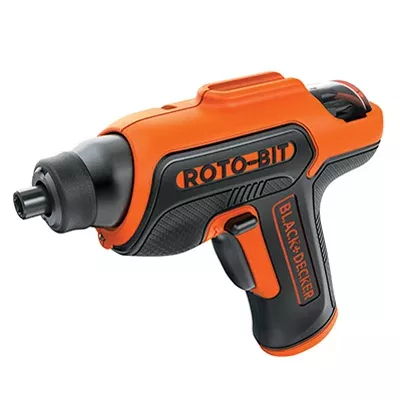 Black + Decker Cordless Screwdriver with Bit Storage