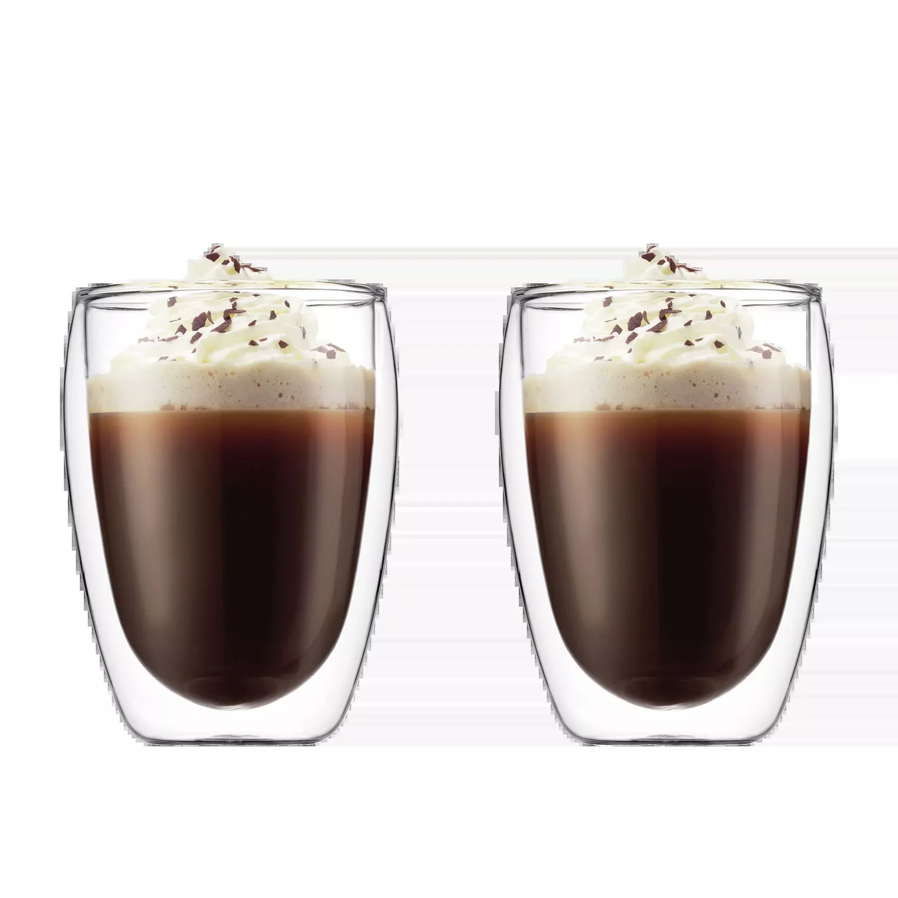 Bodum Pavina Double Walled Drinking Glasses - 12oz. – Set of 2