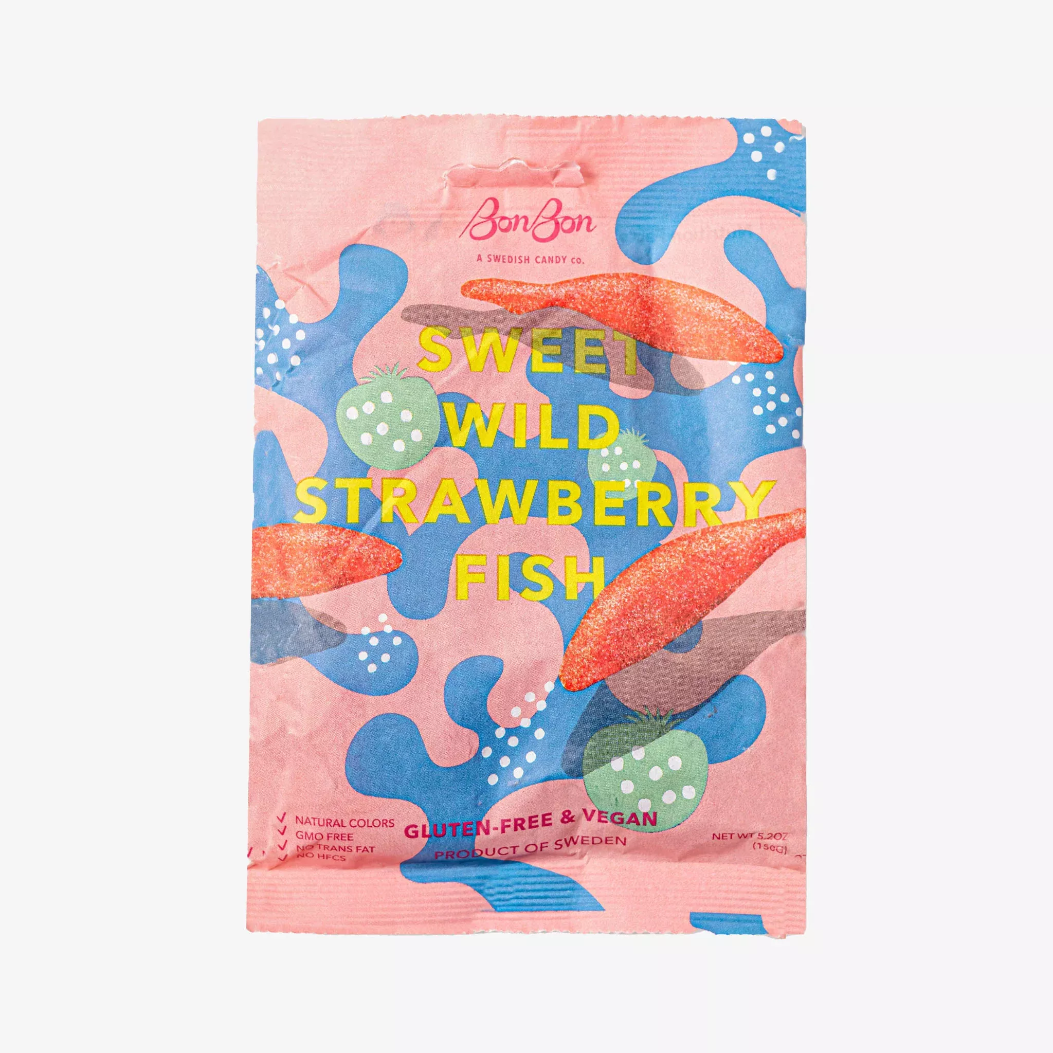 Bon Bon Swedish Fish in Classic Strawberry