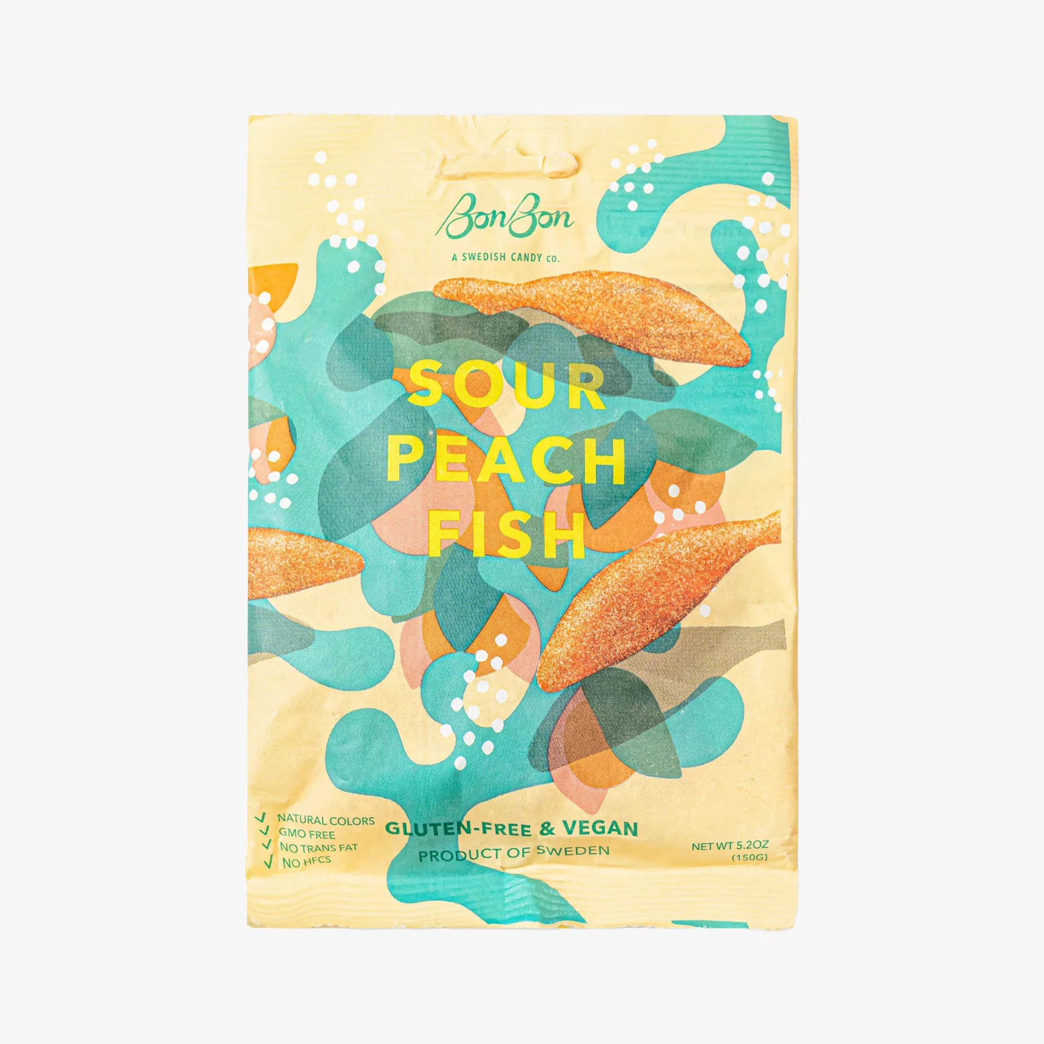 Bon Bon Swedish Fish in Sour Peach