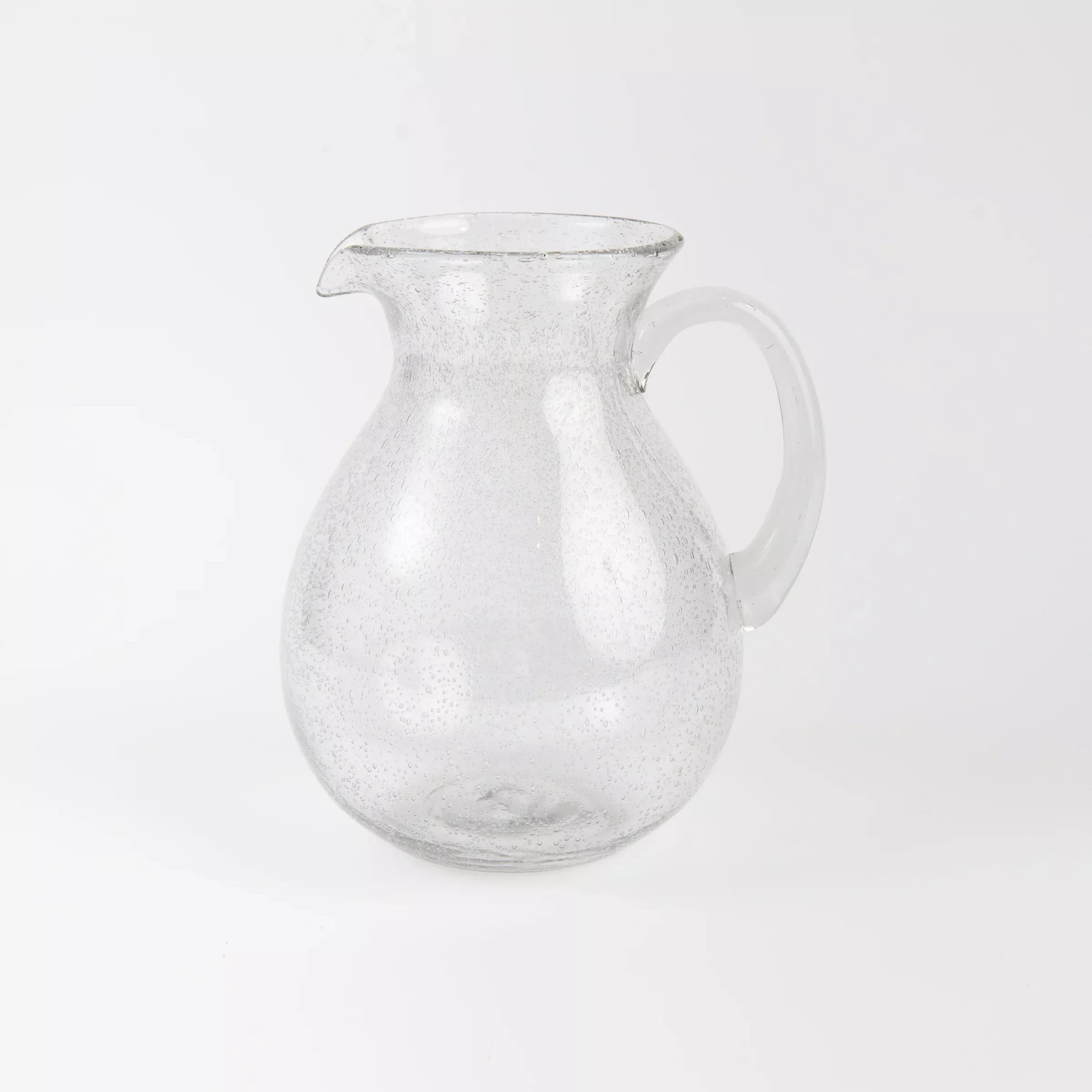 Bubble Glass Pitcher