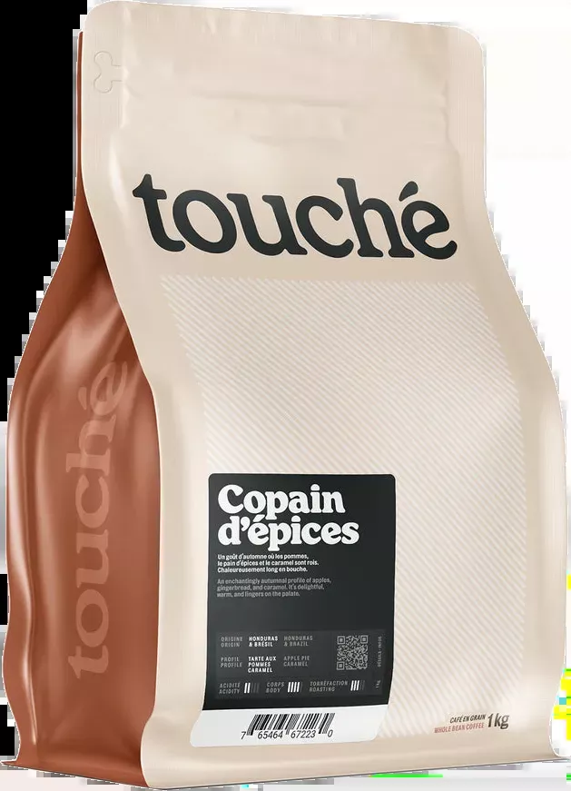 Cafe Touche Copain d'Epices Whole Bean Coffee (1 KG)
