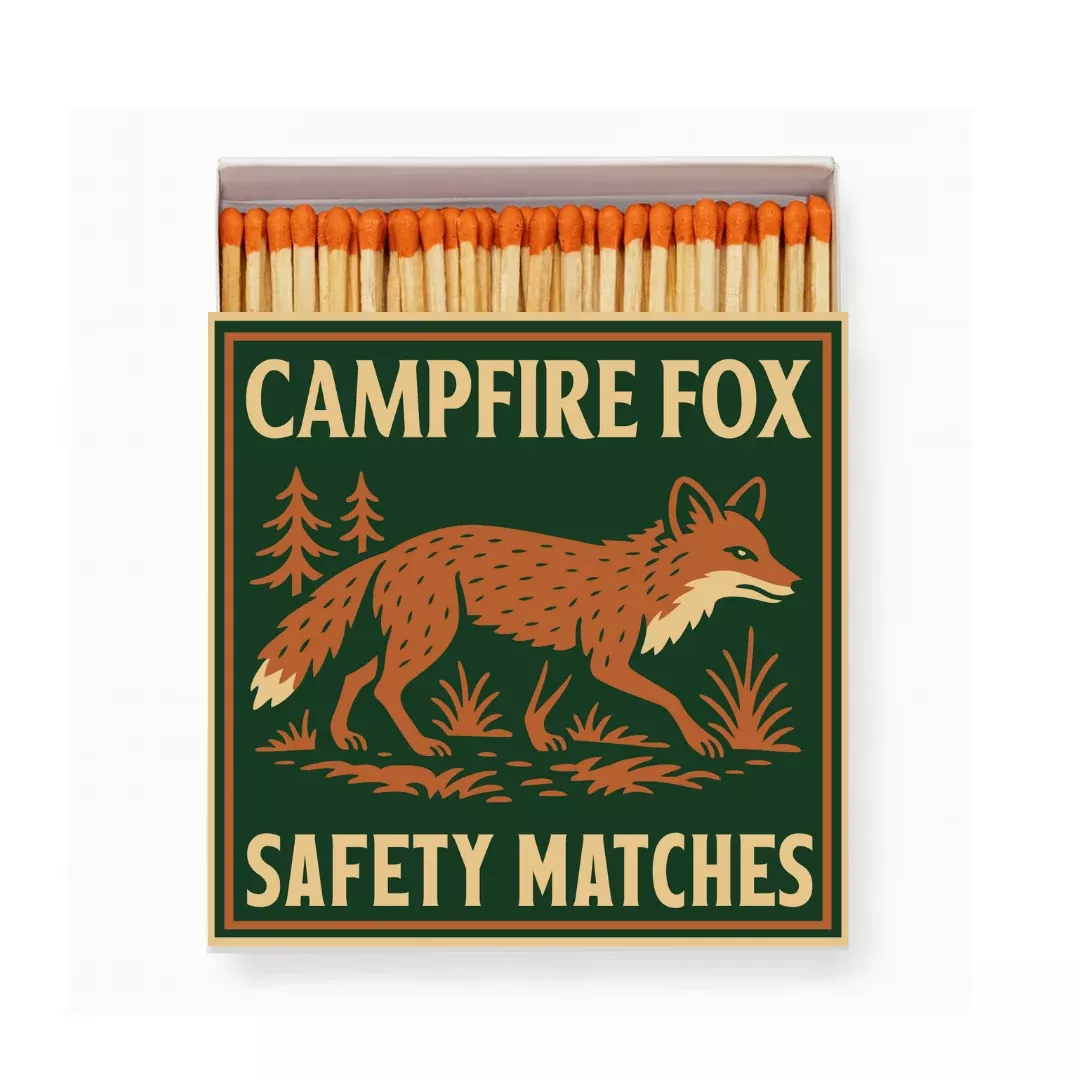 Campfire Fox Safety Matches
