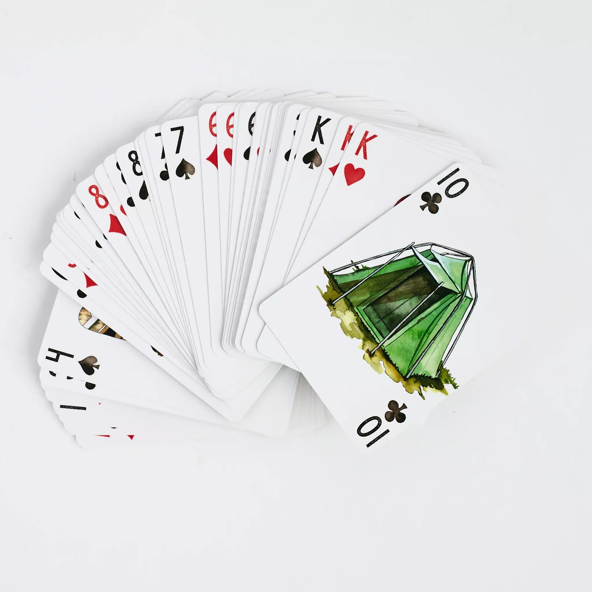 Camping Playing Cards