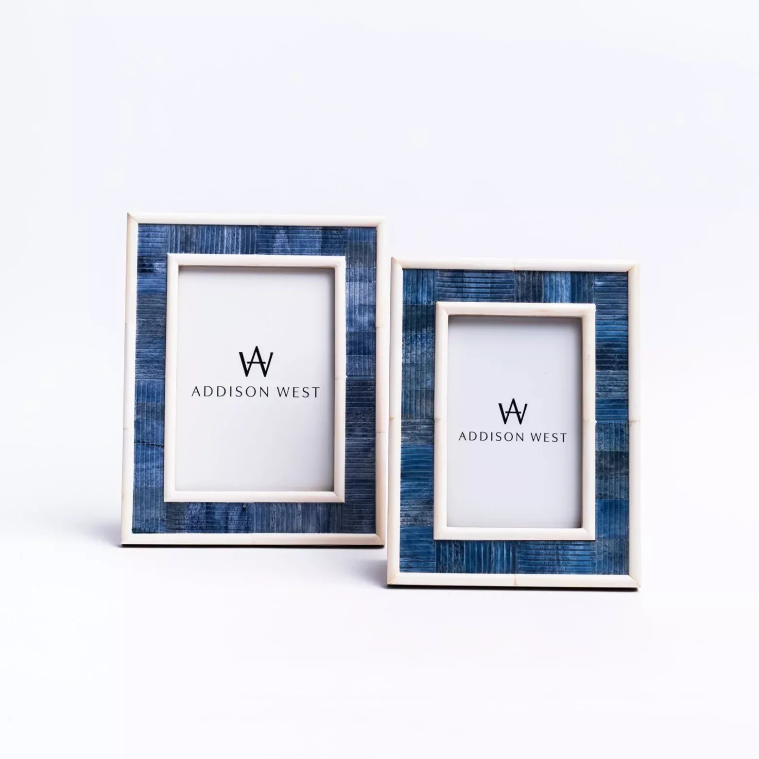 Capri Blue Bone Picture Frame