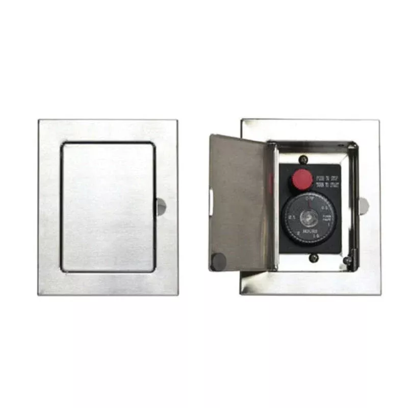 Carol Rose Stainless Steel E-Stop Timer Compartment - GTCSS
