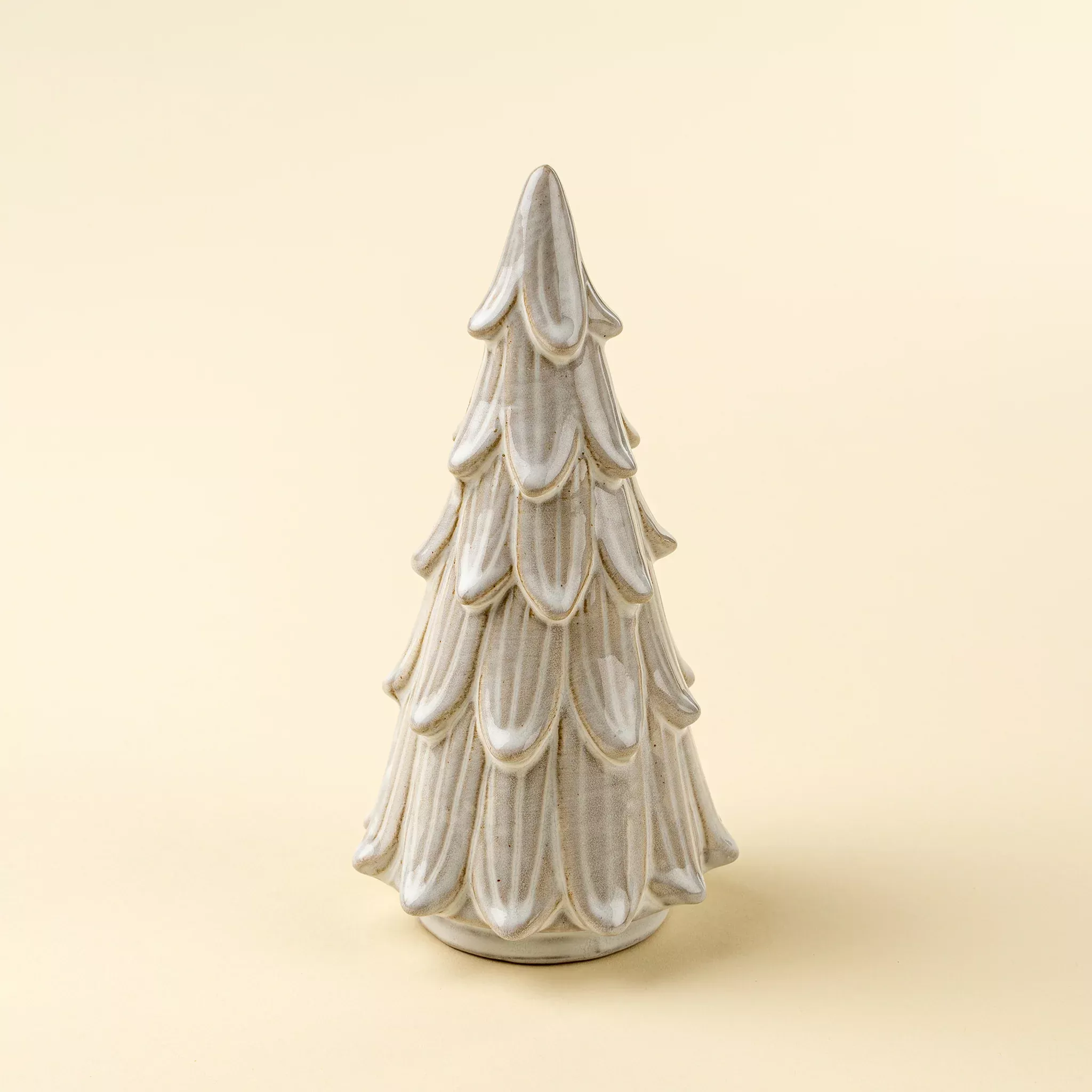 Cedar Snowdrift Ceramic Tree