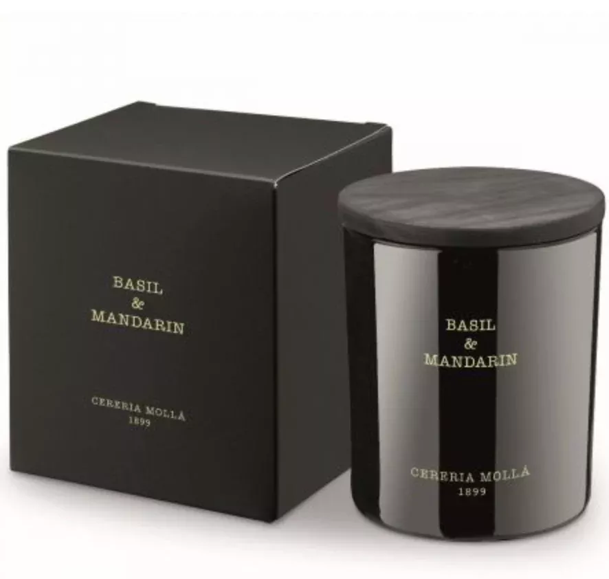 Cereria Molla - Basil & Mandarin Candle – 8oz.