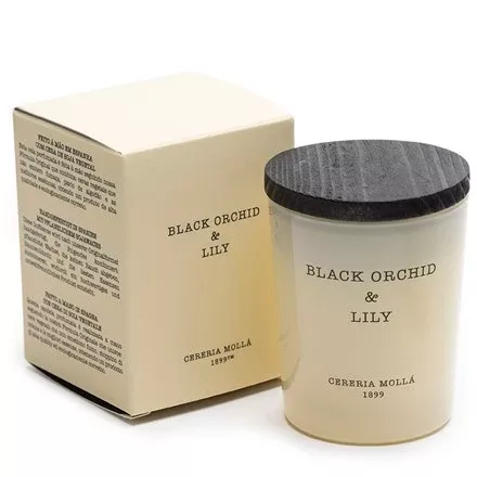 Cereria Molla - Black Orchid & Lily Votive Mini Candle - 2.5oz.