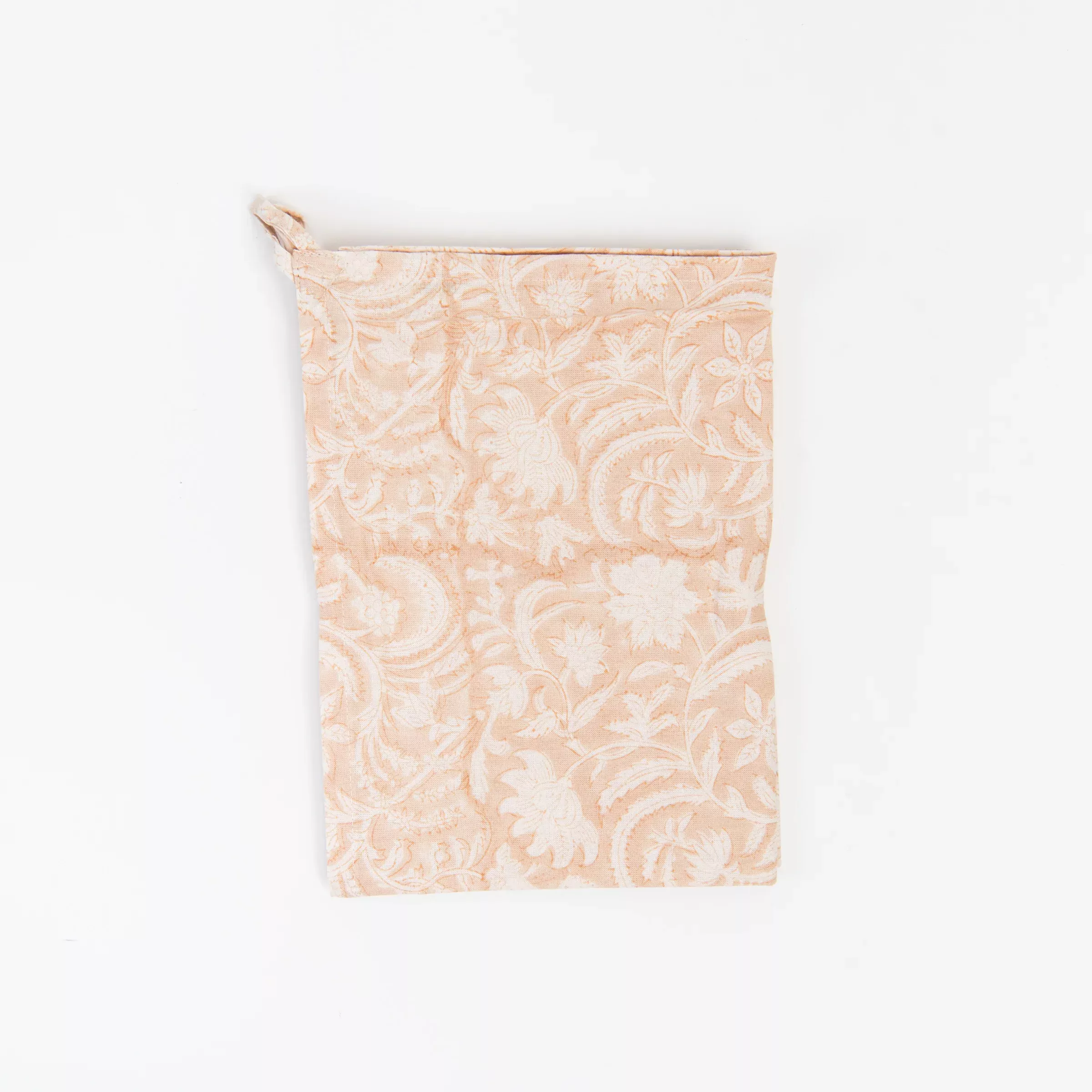 Clementine Block Print Tea Towels, Set of 2