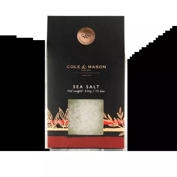 Cole & Mason Gourmet Sea Salt Box – 10.6oz