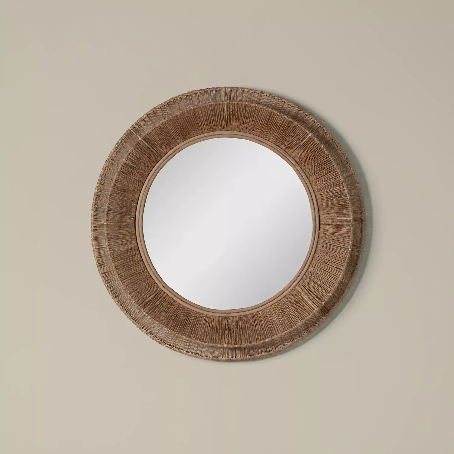 Collins Small Jute Mirror in Natural