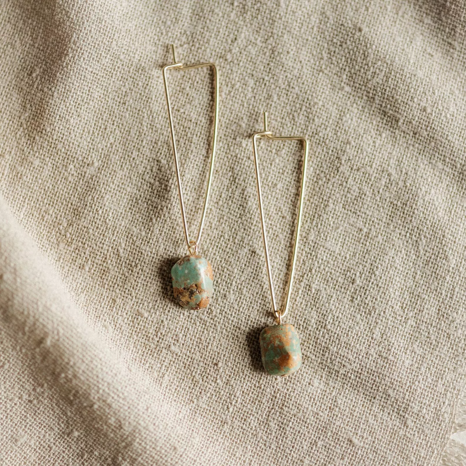 Commonform Aurora Earrings in Turquoise