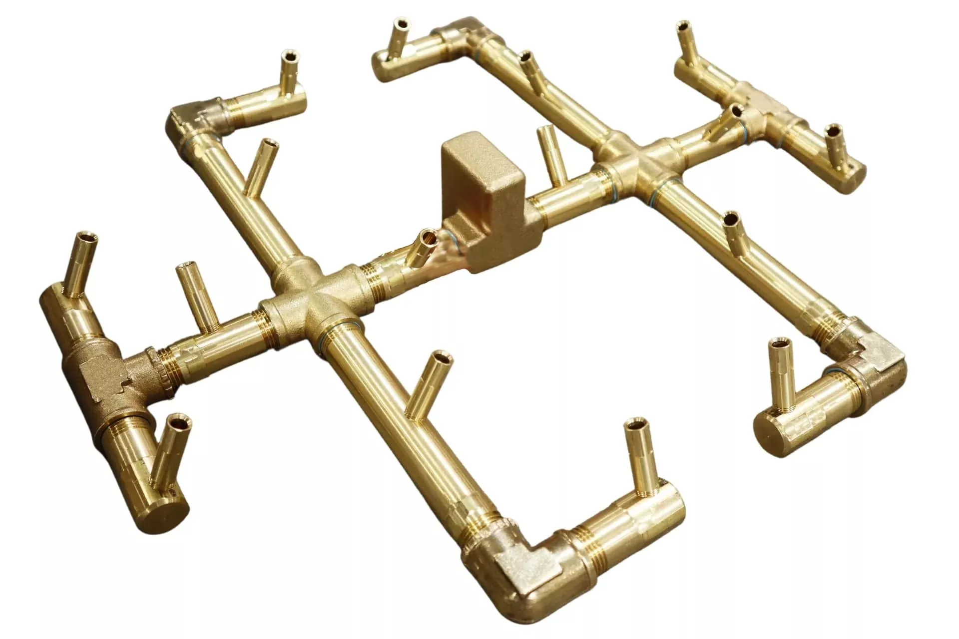 Crossfire CFB Original Brass Gas Fire Pit Burner