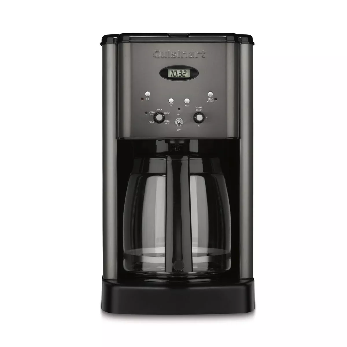 Cuisinart 12 Cup Programmable Coffeemaker – Special Edition Black Stainless