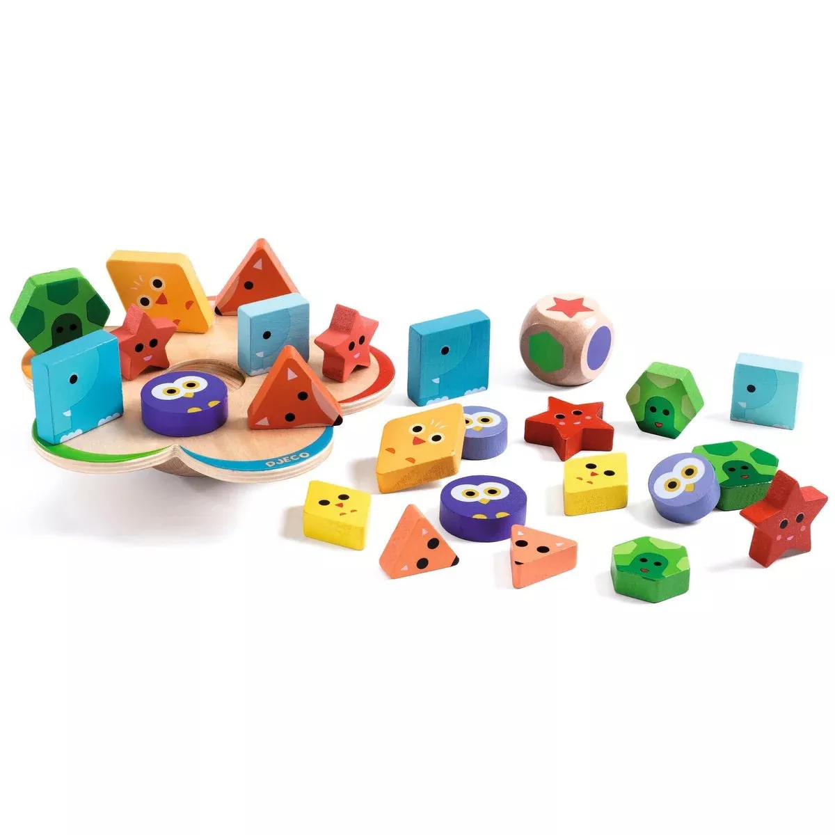Djeco - SwingoBasic Wooden Balancing Game For Kids