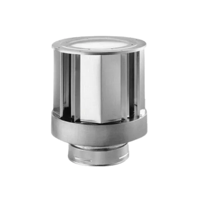 Duravent 4" x 6-5/8" DirectVent Pro High-Wind Vertical Termination Cap | 46DVA-VCH
