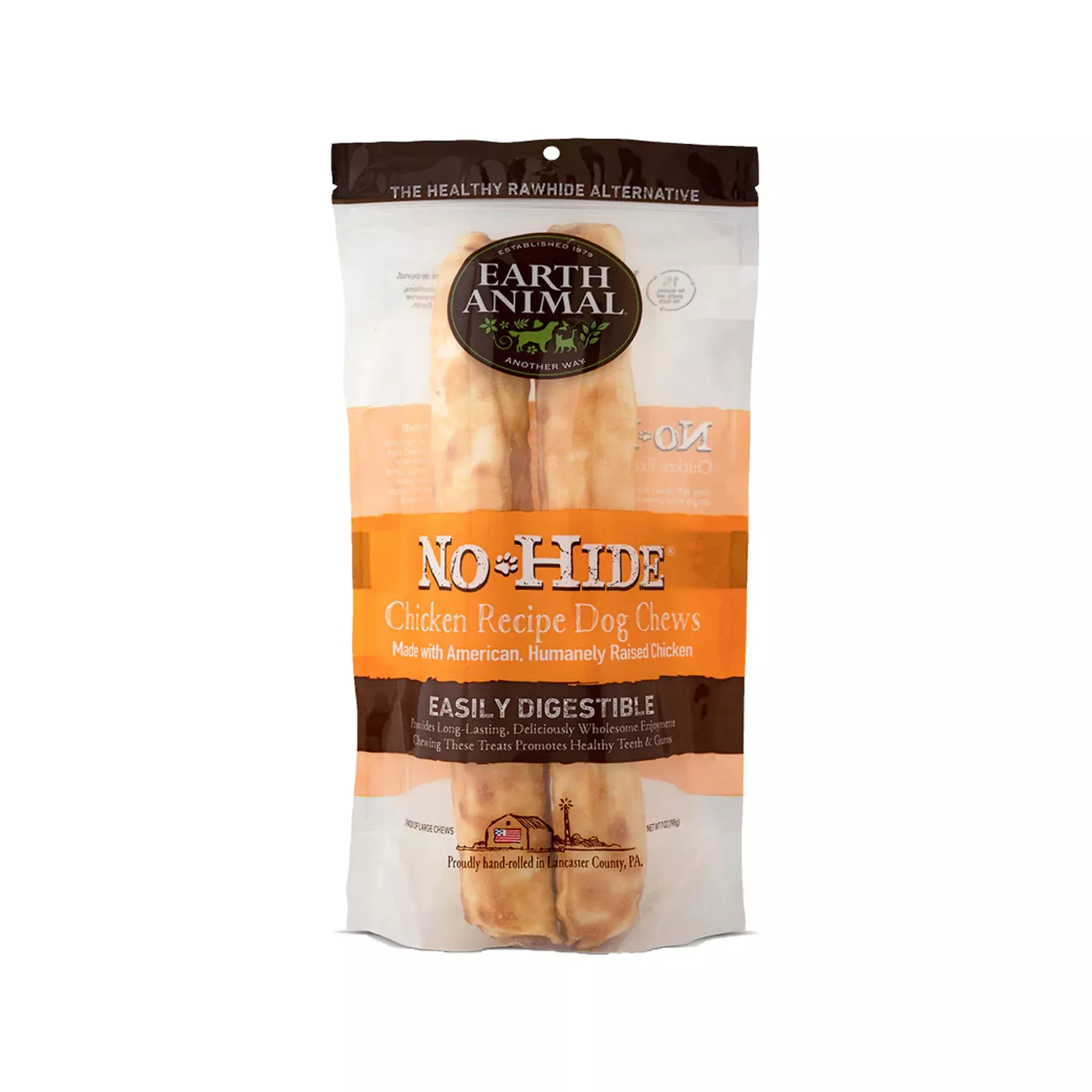 Earth Animal No-Hide Chicken Roll - Large 2 Pack