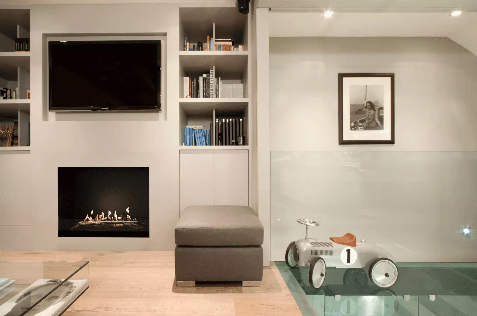 EcoSmart Fire Heritage 56SS Ethanol Fireplace Insert