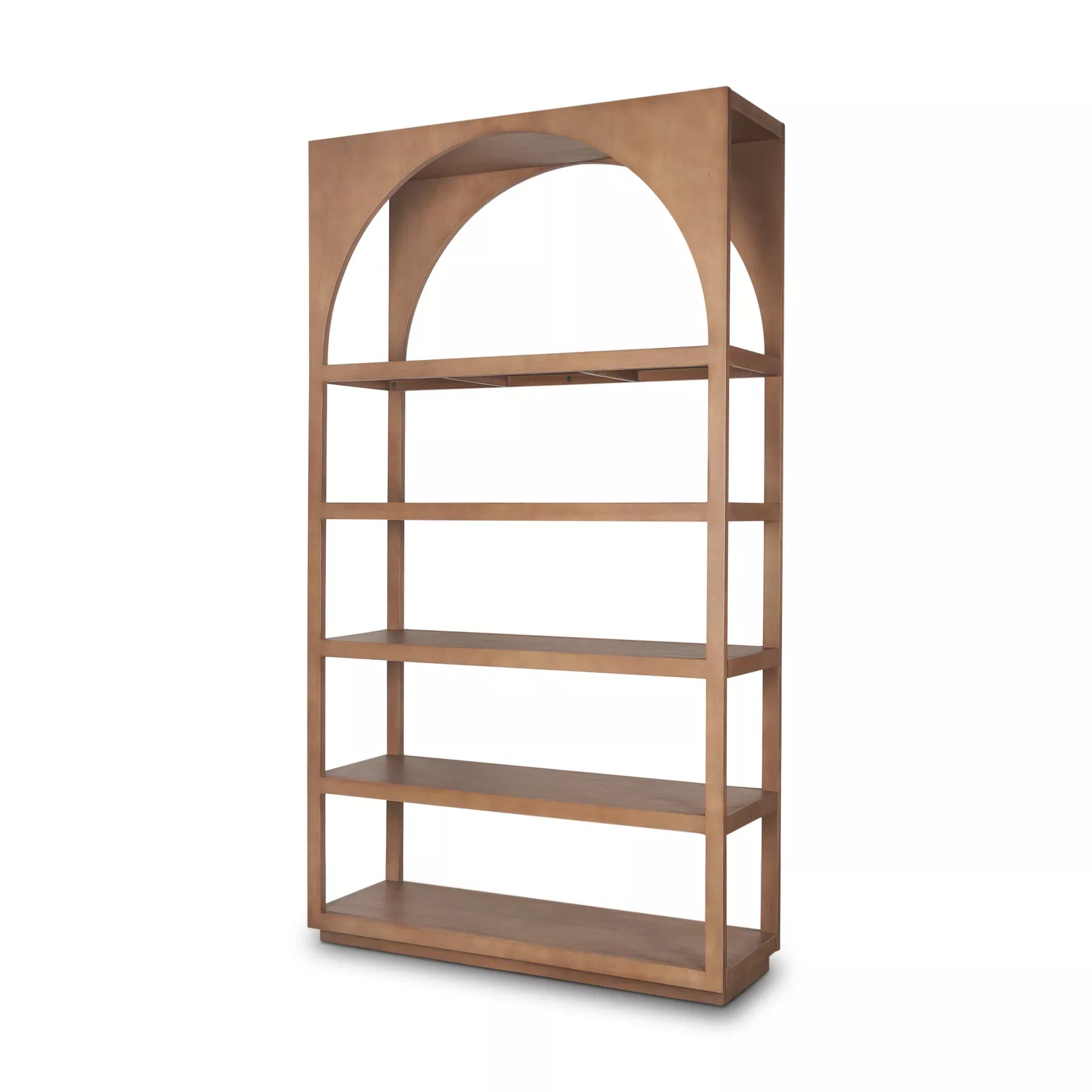 Elena 85" High Arched Bookcase