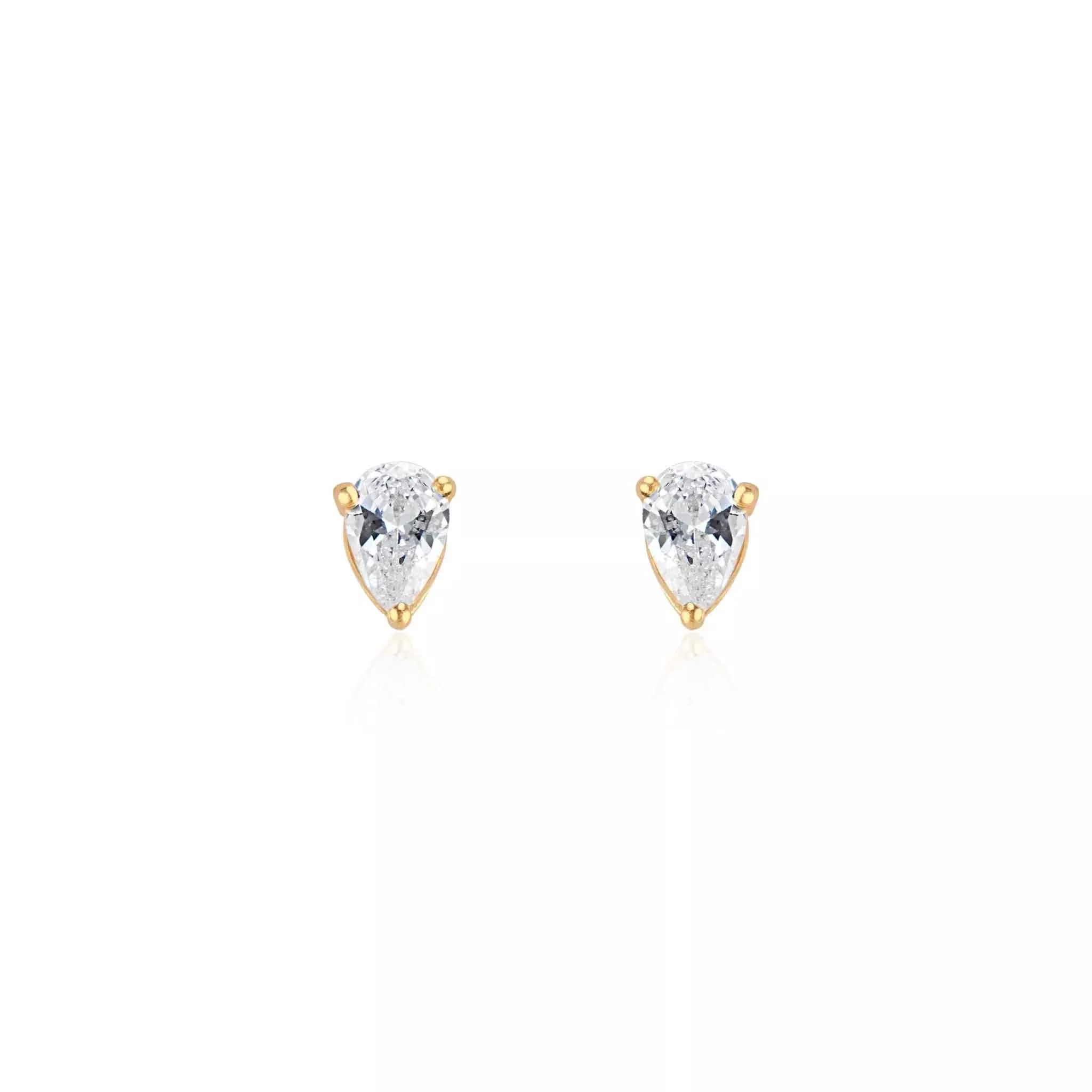Elli Parr Deco Mini Studs | CZ