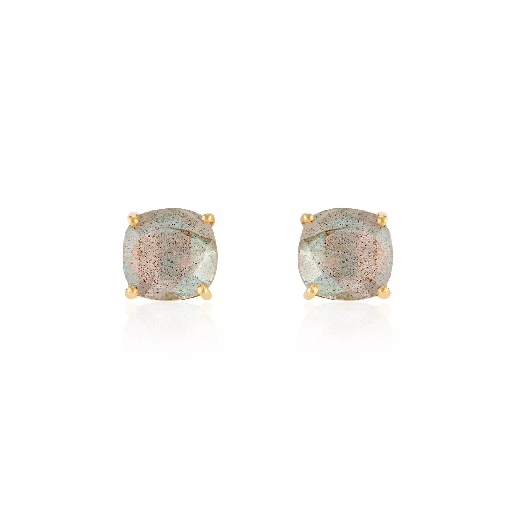 Elli Parr Emmy Studs in Labradorite