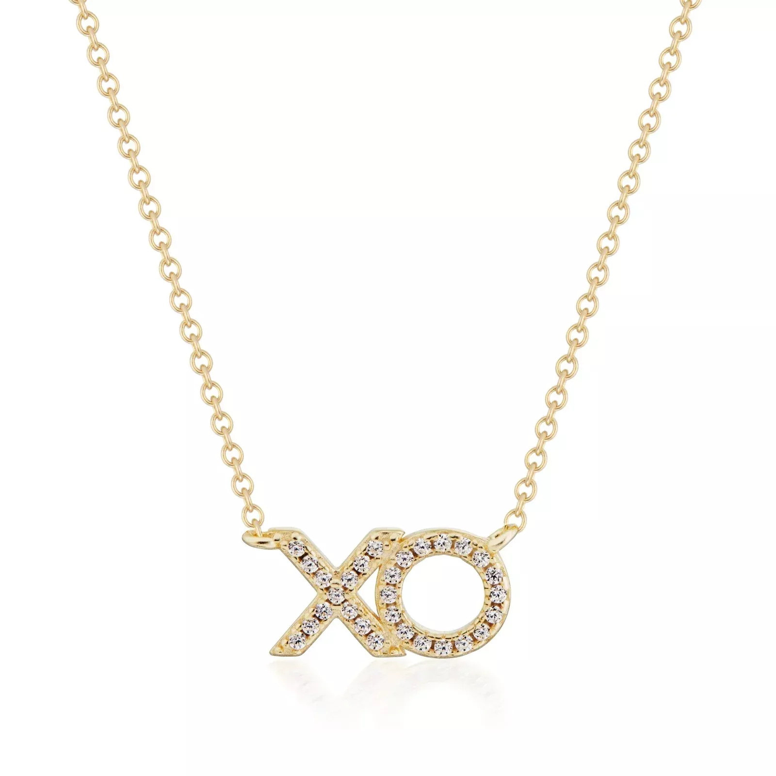 Elli Parr XO Gold Necklace